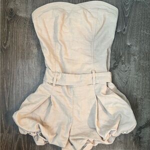 CREAM ROMPER